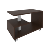 Стол журнальный на колесах First KSM-1 (венге Цаво)